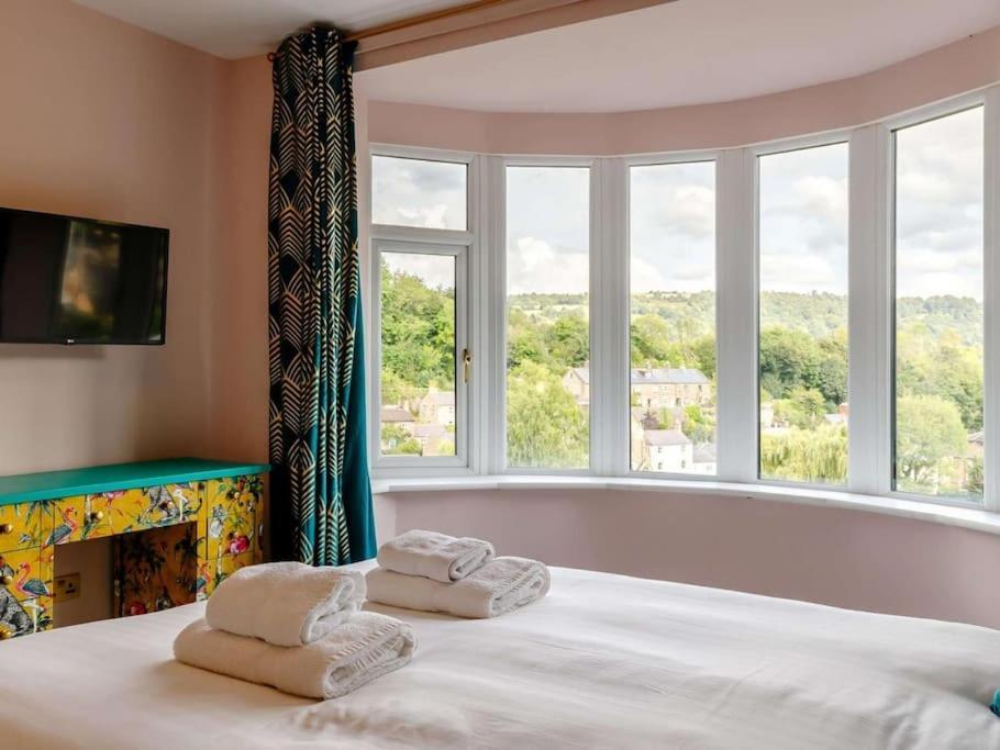 Dawns House Cromford, Peak District, Hot Tub, For 6 - Stunning Views Appartement Buitenkant foto